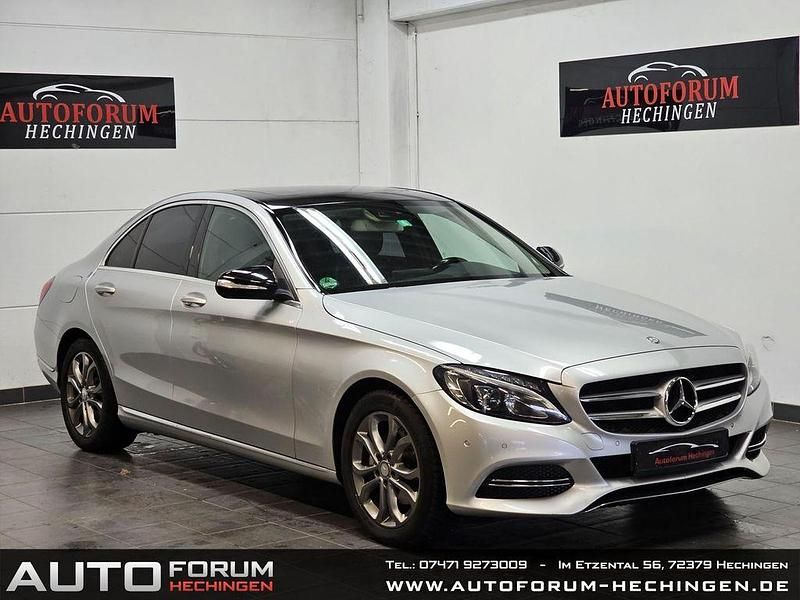 Iridiumsilber lack Gebraucht 2015 Mercedes C220 Avantgarde Limousine | 9.890 € (Guter Preis) - Bild 1/4