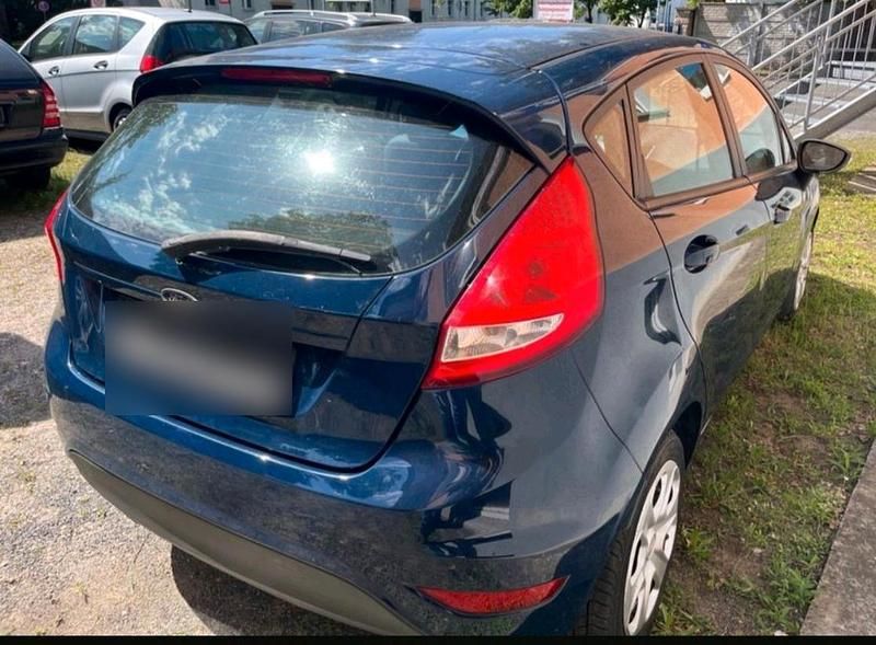 Gebraucht Ford Fiesta 2009 Blau Kleinwagen