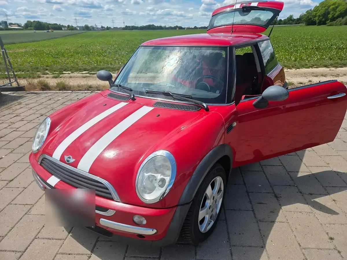 Gebraucht Mini ONE 90 PS (66 kW) 2002 Rot Kleinwagen