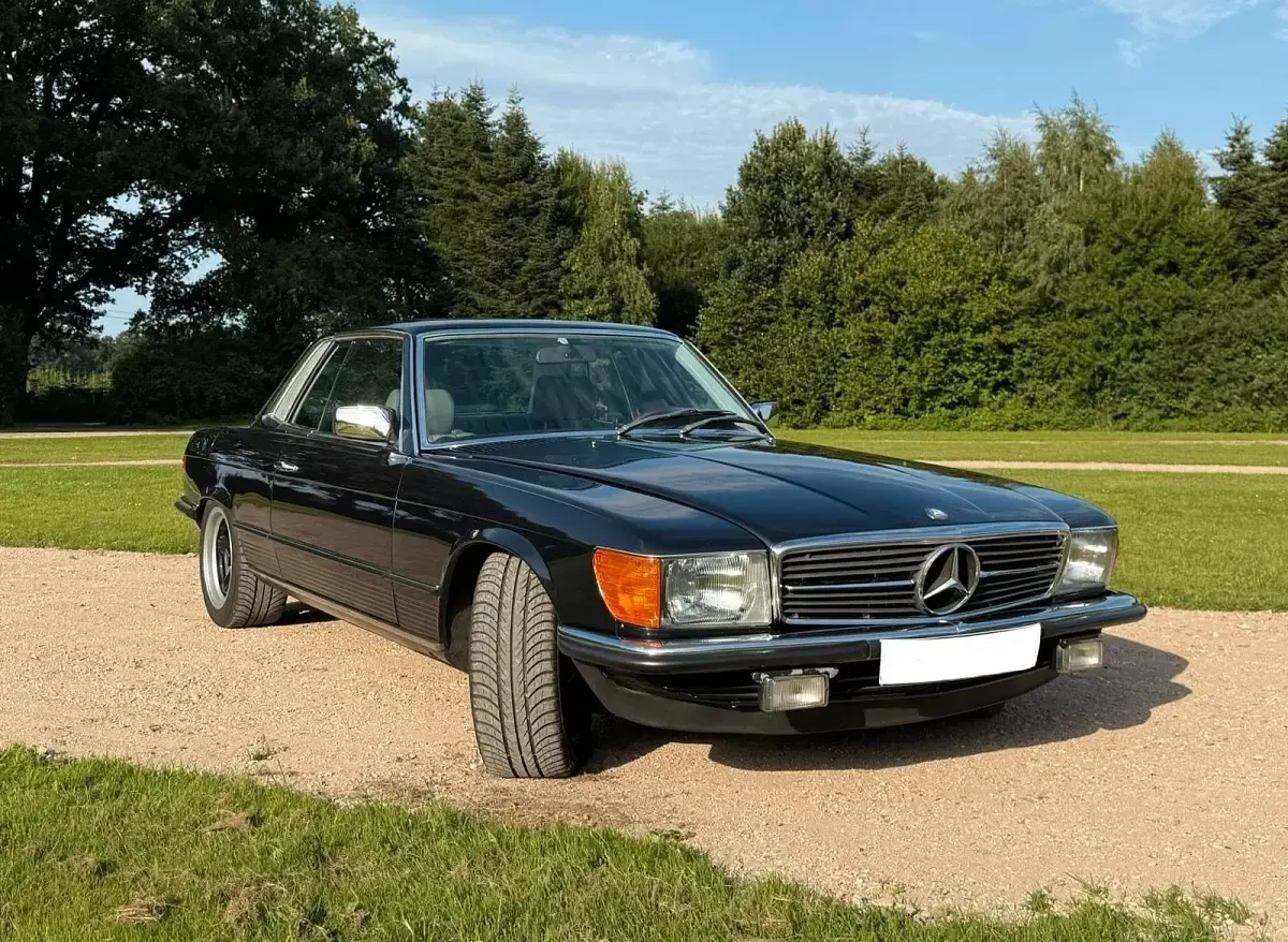Gebraucht Mercedes SLC380 218 PS (160 kW) 1981 Blau Coupé