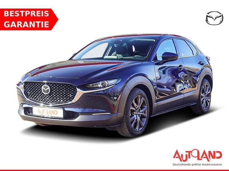 Gebraucht Mazda CX-30 Selection 186 PS (136 kW) 2021 Mitternachtsblau metallic SUV