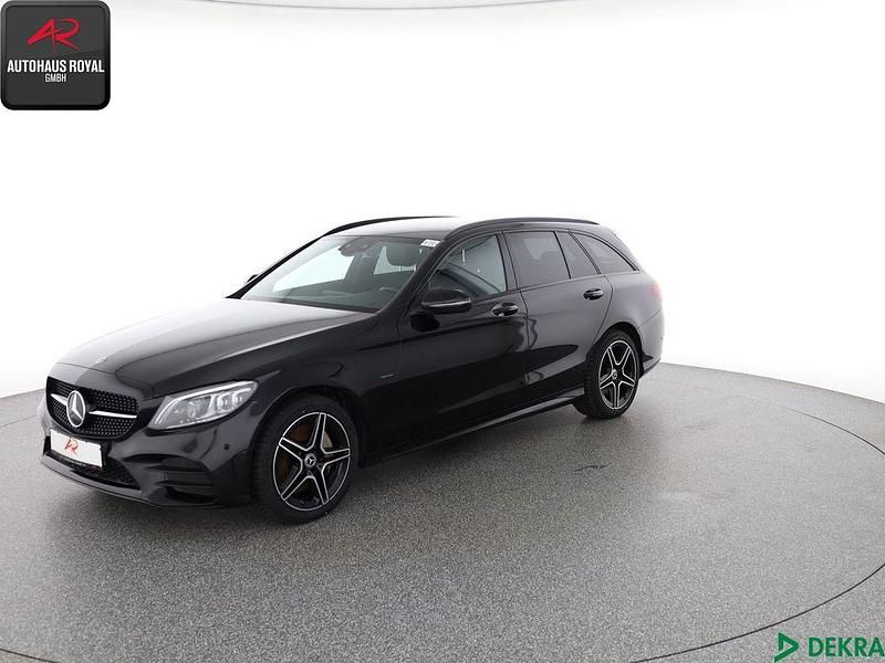 Schwarz Gebraucht 2021 Mercedes C300e AMG Limousine | 28.840 € (Superpreis) - Bild 1/4