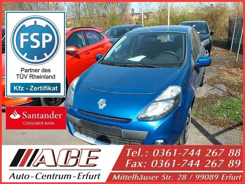 Blau Gebraucht 2011 Renault Clio II Expression Limousine | 2.990 € (Fairer Preis) - Bild 1/1