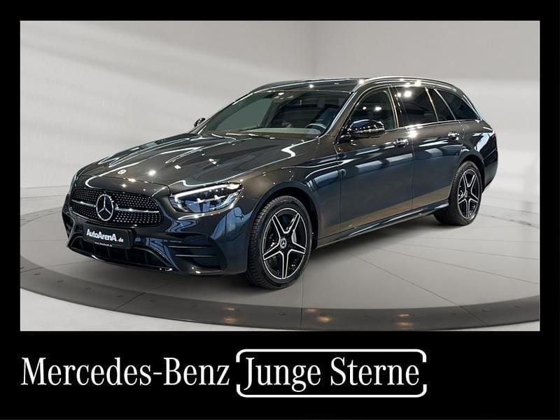 Metalliclack graphitgrau Gebraucht 2021 Mercedes E300 AMG Kombi | 31.830 € (Guter Preis) - Bild 1/4