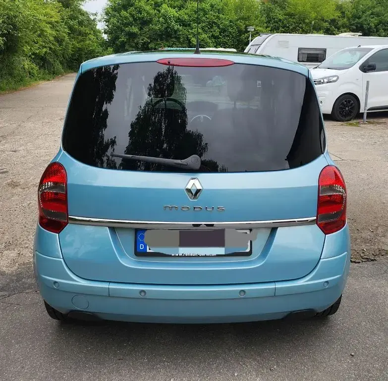 Gebraucht Renault Modus Avantage 75 PS (55 kW) 2009 Blau Van / Kleinbus