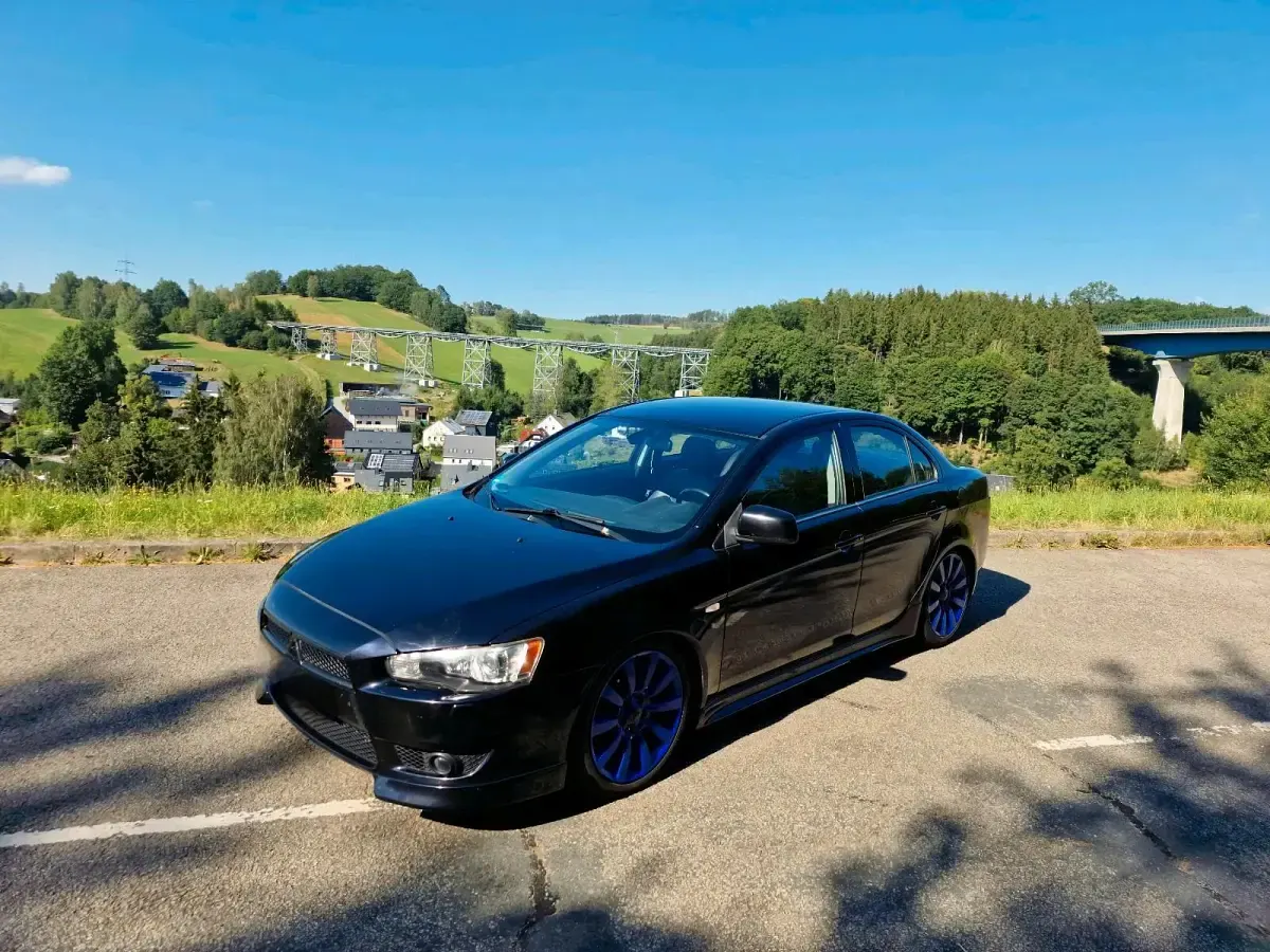 Gebraucht Mitsubishi Lancer 140 PS (102 kW) 2007 Schwarz Limousine