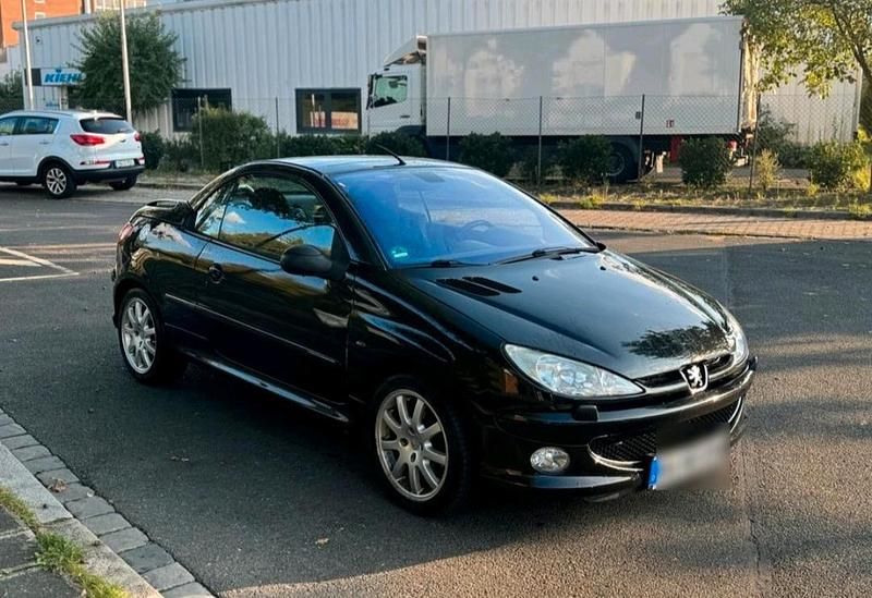 Schwarz Gebraucht 2005 Peugeot 206 CC Cabrio | 600 € (Superpreis) - Bild 1/4