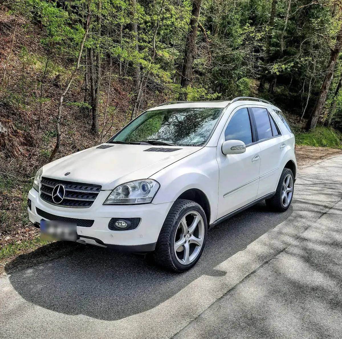 Gebraucht Mercedes ML320 225 PS (165 kW) 2008 Weiß SUV
