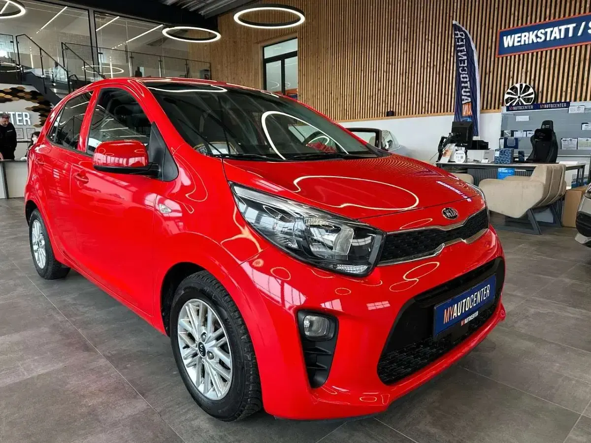 Gebraucht Kia Picanto DREAM-TEAM Edition 67 PS (49 kW) 2021 Rot Kleinwagen