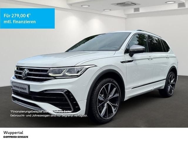 Weiß Gebraucht 2022 VW Tiguan Allspace R-line SUV | 36.490 € (Fairer Preis) - Bild 1/4
