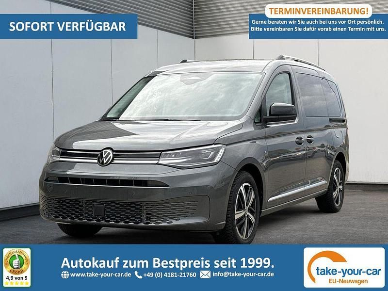 Indiumgrau metallic Neu 2025 VW Caddy Maxi Style Van / Kleinbus | 36.380 € (Guter Preis) - Bild 1/4