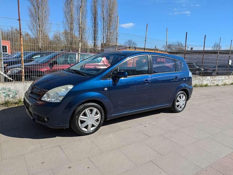 Gebraucht Toyota Corolla Verso Sol 129 PS (94 kW) 2005 Dark blue mica metallic Van / Kleinbus