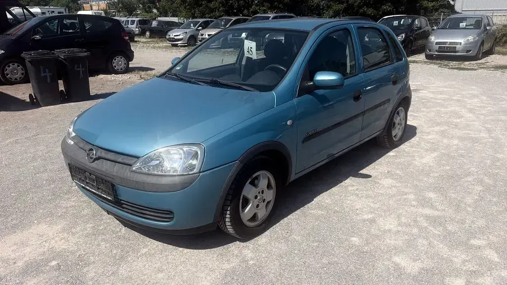Gebraucht Opel Corsa Comfort 75 PS (55 kW) 2001 Grün Kleinwagen