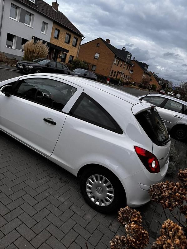 Gebraucht Opel Corsa Eco 2009 Weiß Kleinwagen