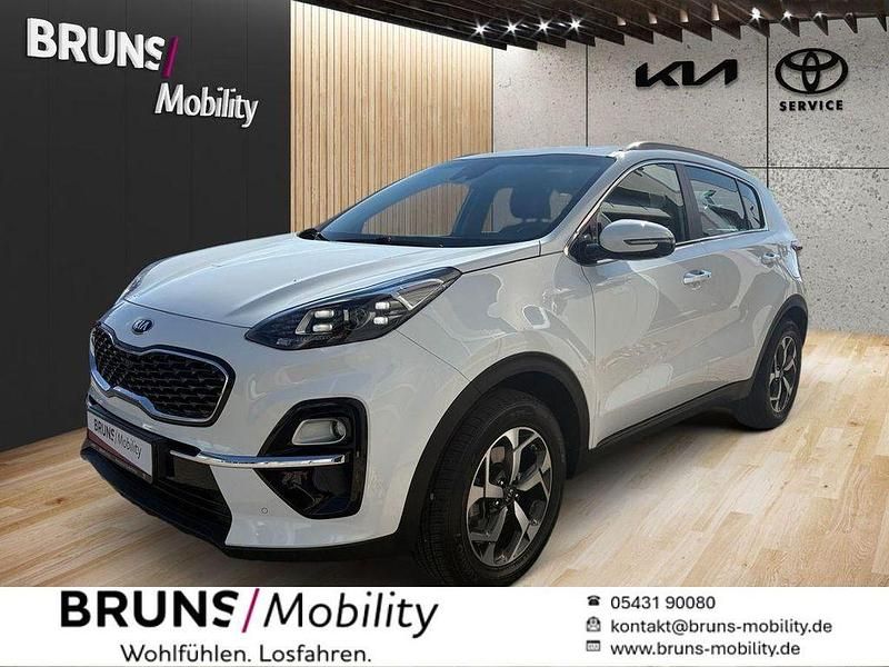 (hw2) deluxeweiss met. Gebraucht 2019 Kia Sportage Spirit SUV | 18.980 € (Fairer Preis) - Bild 1/4