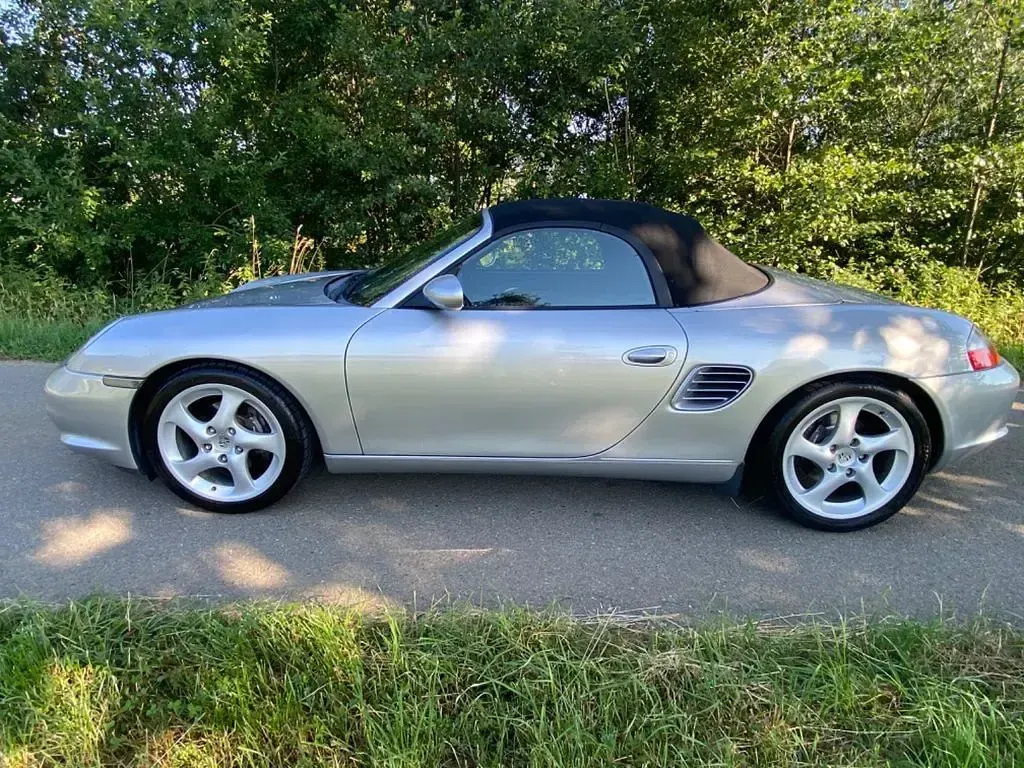 Gebraucht Porsche Boxster 228 PS (167 kW) 2003 Silber Cabrio