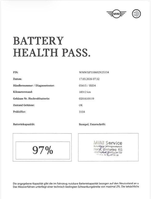 Gebraucht Mini Cooper SE 135 kW (184 PS) 2020 Schwarz Kleinwagen