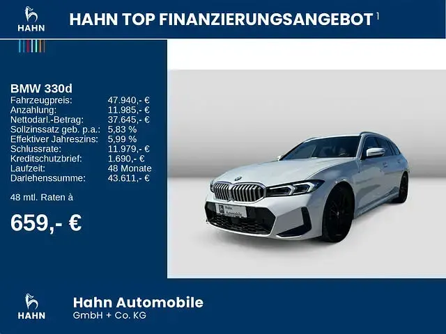 Gebraucht BMW 330 M Sport 286 PS (210 kW) 2023 Weiß Kombi
