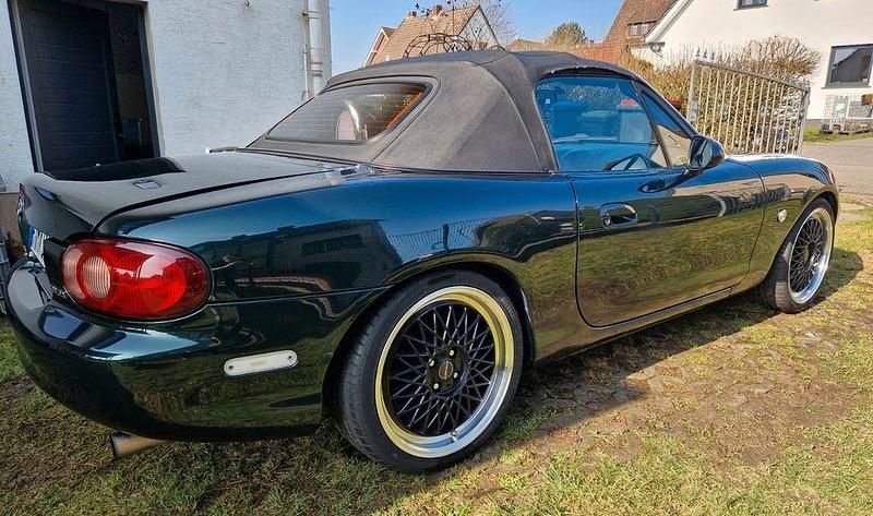 Gebraucht Mazda MX5 140 PS (102 kW) 1999 Grün Cabrio