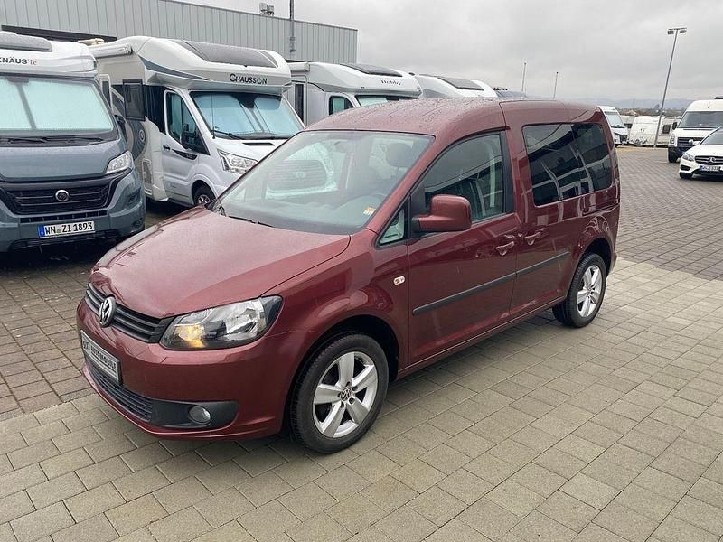 Gebraucht VW Caddy Edition 105 PS (77 kW) 2012 Rot Van / Kleinbus