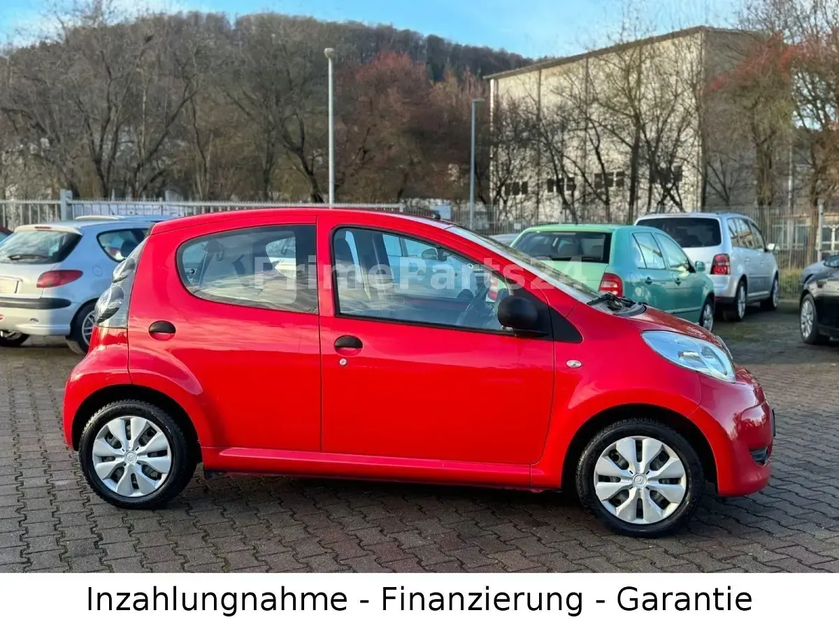 Gebraucht Citroën C1 Advance 68 PS (50 kW) 2009 Rot Kleinwagen