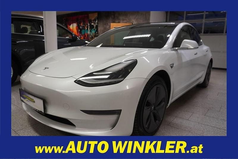 Weiß Gebraucht 2019 Tesla Model 3 Limousine | 20.390 € (Fairer Preis) - Bild 1/4