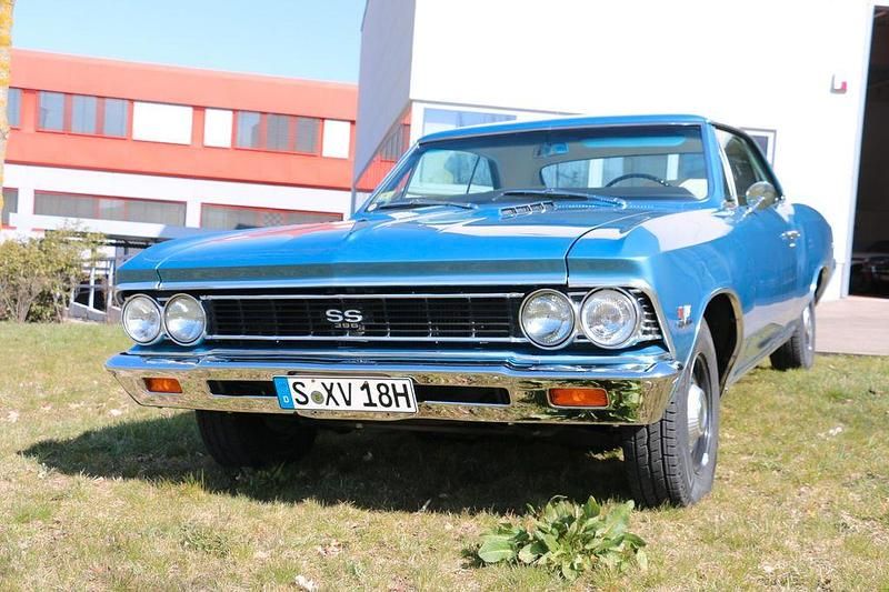 Blau Gebraucht 1966 Chevrolet Chevelle | 50.000 € - Bild 1/4