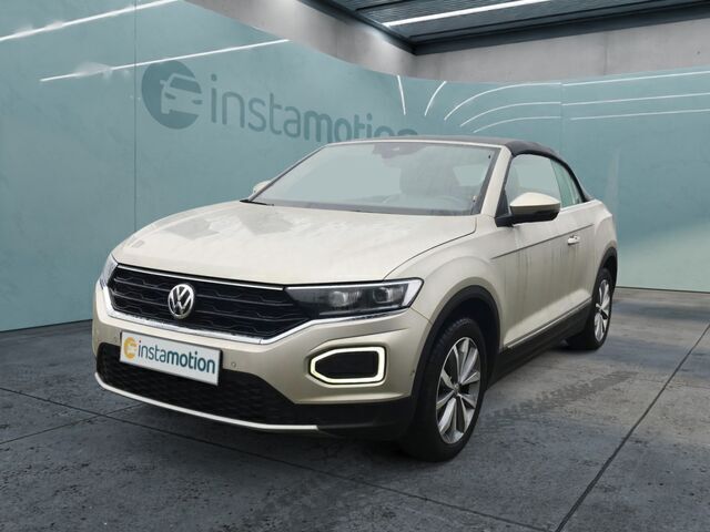 Silber Gebraucht 2020 VW T-Roc Cabriolet Cabrio | 22.490 € (Fairer Preis) - Bild 1/1