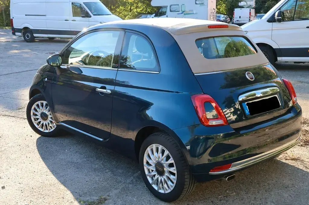 Gebraucht Fiat 500C Lounge 69 PS (50 kW) 2019 Blau Cabrio