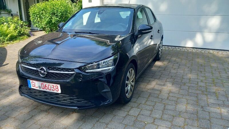 Diamant schwarz/karbon schwarz Gebraucht 2022 Opel Corsa Edition Limousine | 9.950 € (Guter Preis) - Bild 1/4