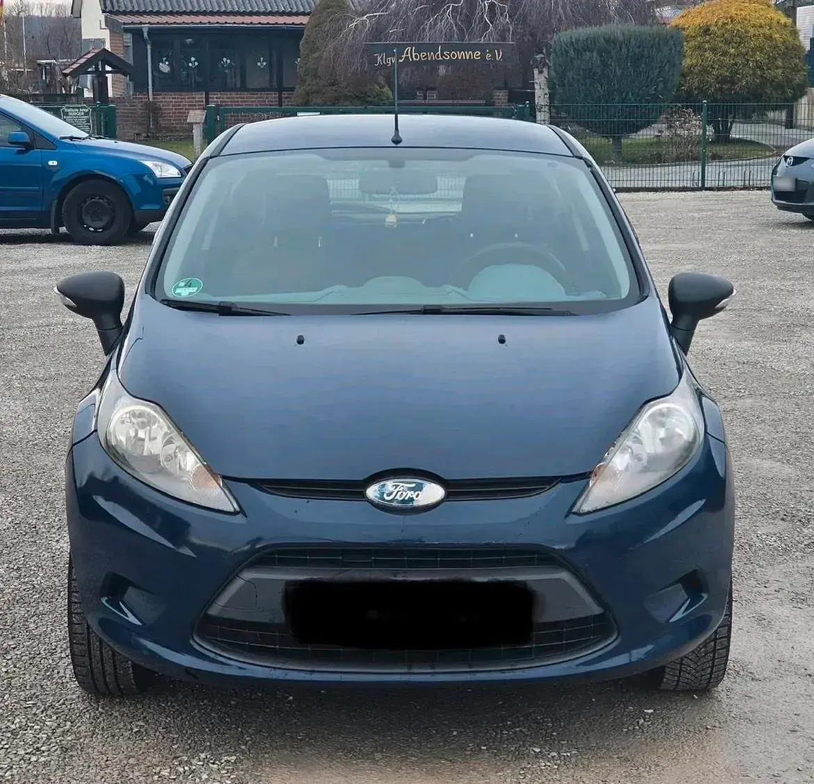 Gebraucht Ford Fiesta 60 PS (44 kW) 2009 Blau Kleinwagen
