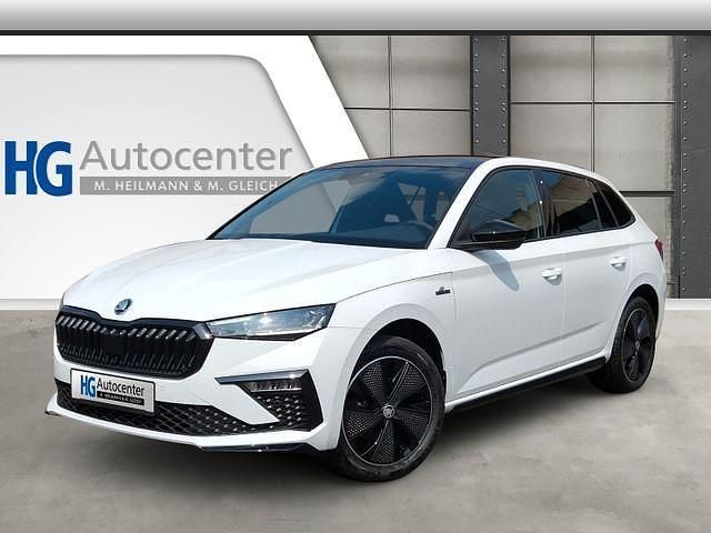 Moon white Neu 2025 Skoda Scala Monte Carlo Kleinwagen | 28.990 € (Fairer Preis) - Bild 1/4