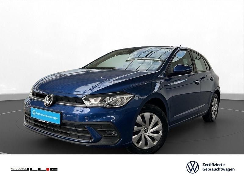 Reef blue (blau) Gebraucht 2023 VW Polo IQ Drive Limousine | 17.980 € (Guter Preis) - Bild 1/4
