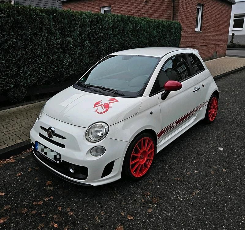 Gebraucht Fiat 500 Abarth 135 PS (99 kW) 2008 Weiß Kleinwagen