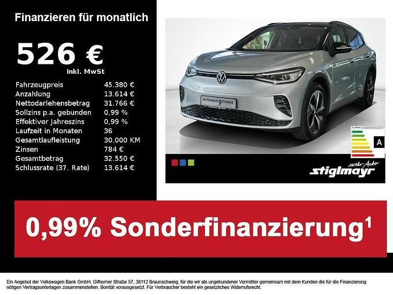 Scale silver metallic Gebraucht 2025 VW ID.4 GTX SUV | 45.380 € (Fairer Preis) - Bild 1/4