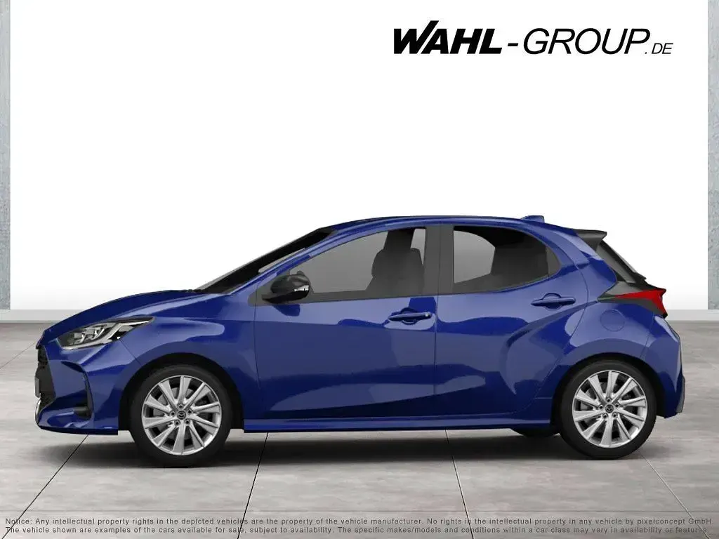 Nowe Mazda 2 Exclusive-Line 116 KM (85 kW) 2026 Niebieski Hatchback