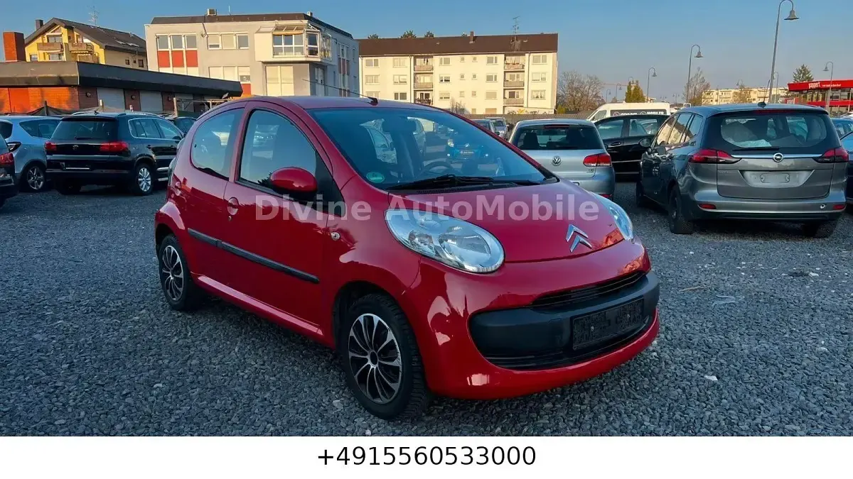 Gebraucht Citroën C1 Style 68 PS (50 kW) 2008 Rot Kleinwagen