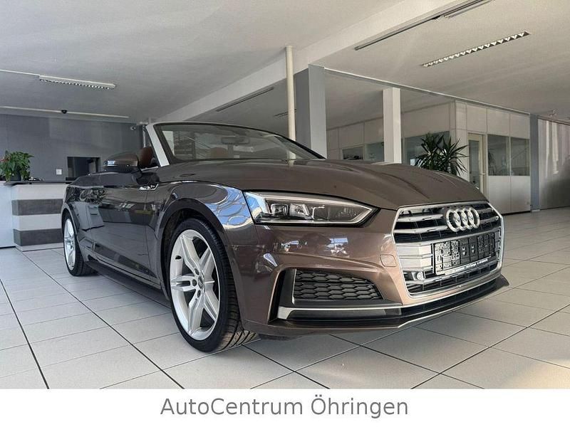 Gebraucht Audi A5 Cabriolet S-Line 190 PS (139 kW) 2017 Braun Cabrio