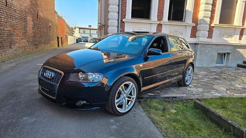 Blau Gebraucht 2008 Audi A3 S-Line Limousine | 3.300 € (Superpreis) - Bild 1/4
