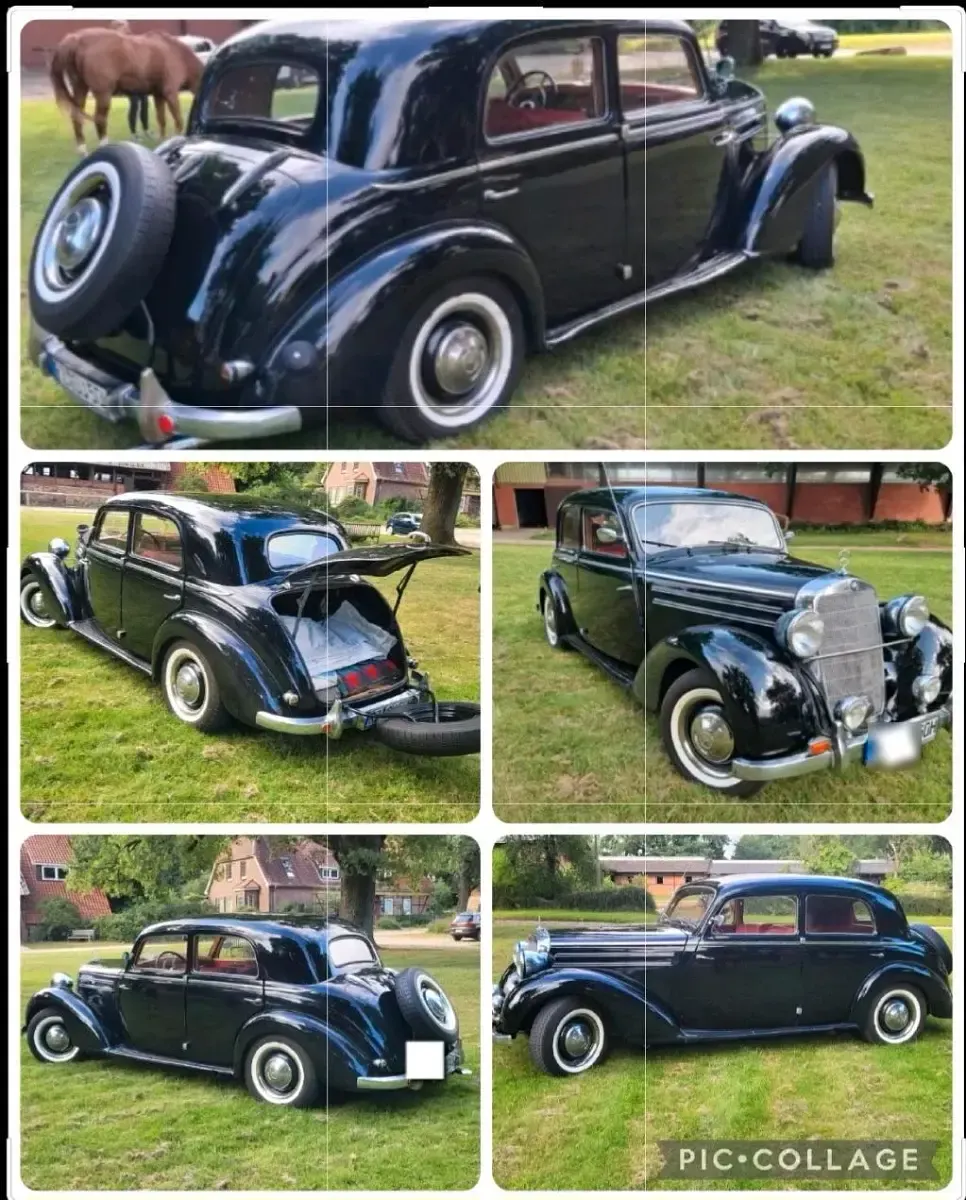Gebraucht Mercedes 170 52 PS (38 kW) 1950 Schwarz Limousine