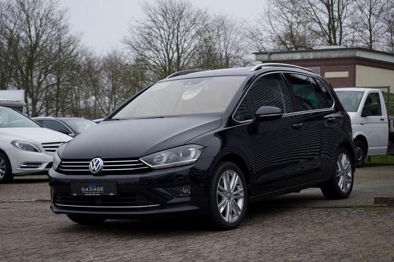 Gebraucht VW Golf Sportsvan Highline 150 PS (110 kW) 2014 Schwarz Van / Kleinbus