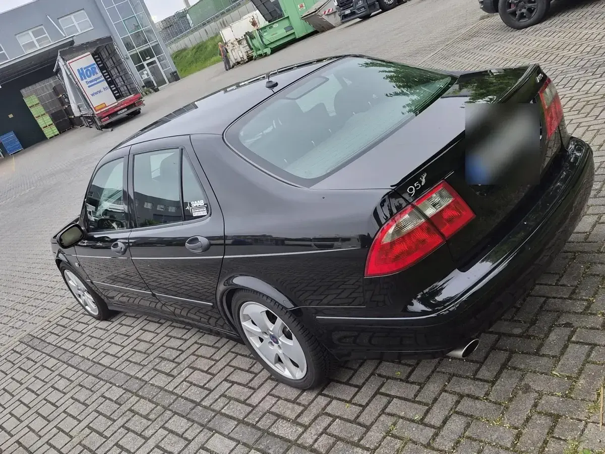 Gebraucht Saab 9-5 2003 Schwarz Limousine