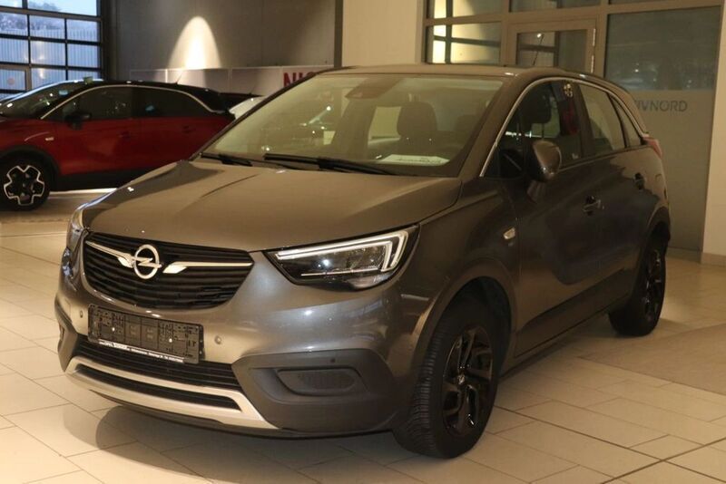 Grau Gebraucht 2021 Opel Crossland X SUV | 16.049 € (Guter Preis) - Bild 1/4