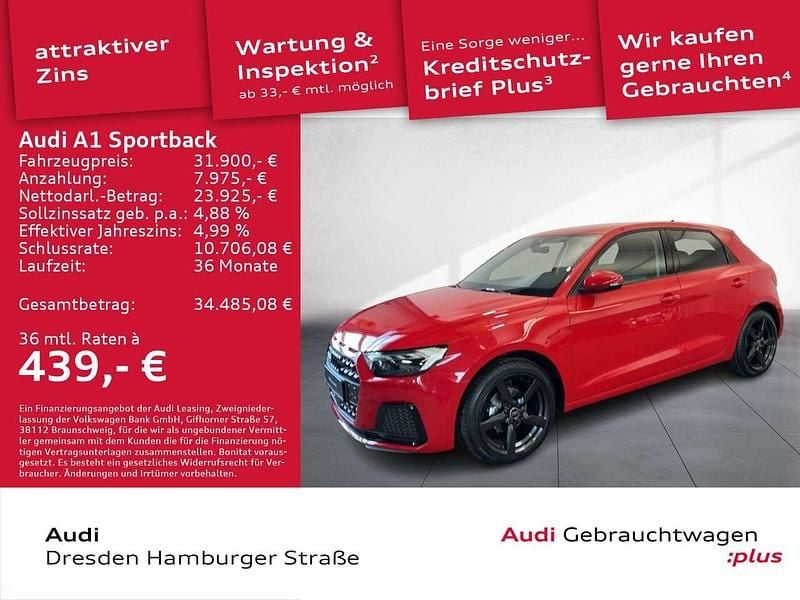Progressivrot metallic Neu 2026 Audi A1 Advanced Plus SUV | 31.900 € (Fairer Preis) - Bild 1/3