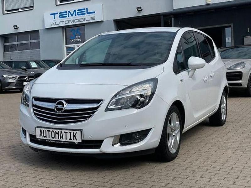 Weiß Gebraucht 2015 Opel Meriva Innovation Van / Kleinbus | 11.490 € (Teuer) - Bild 1/4