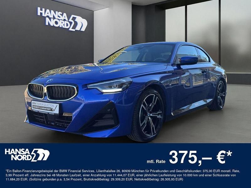 Blau Gebraucht 2024 BMW 218 Performance Coupé | 37.750 € (Teuer) - Bild 1/4
