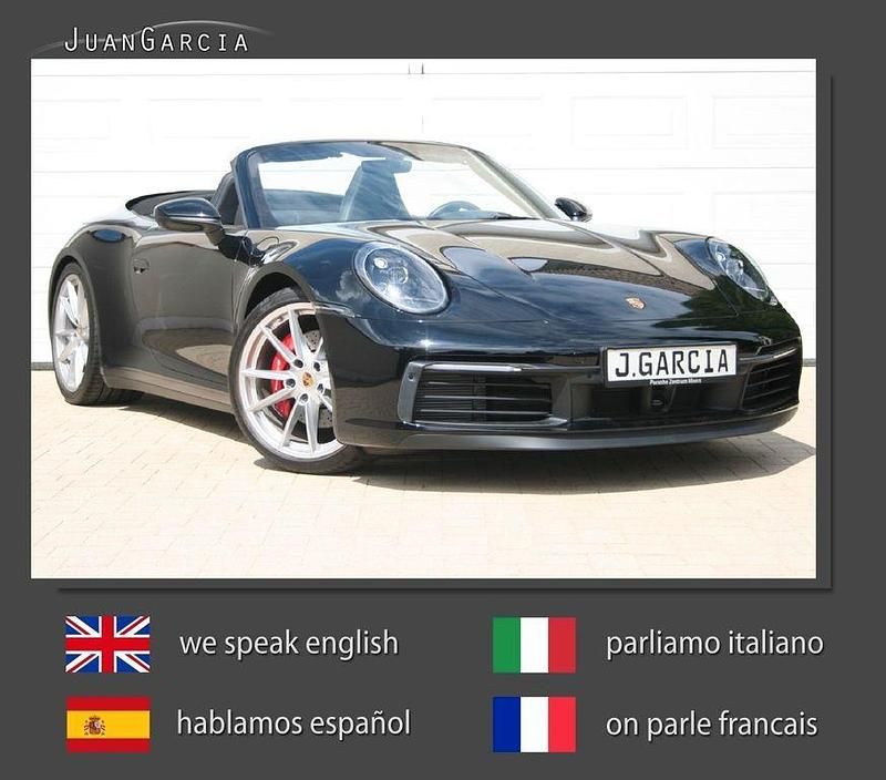 Schwarz Gebraucht 2020 Porsche 992 Cabrio | 134.990 € (Fairer Preis) - Bild 1/4