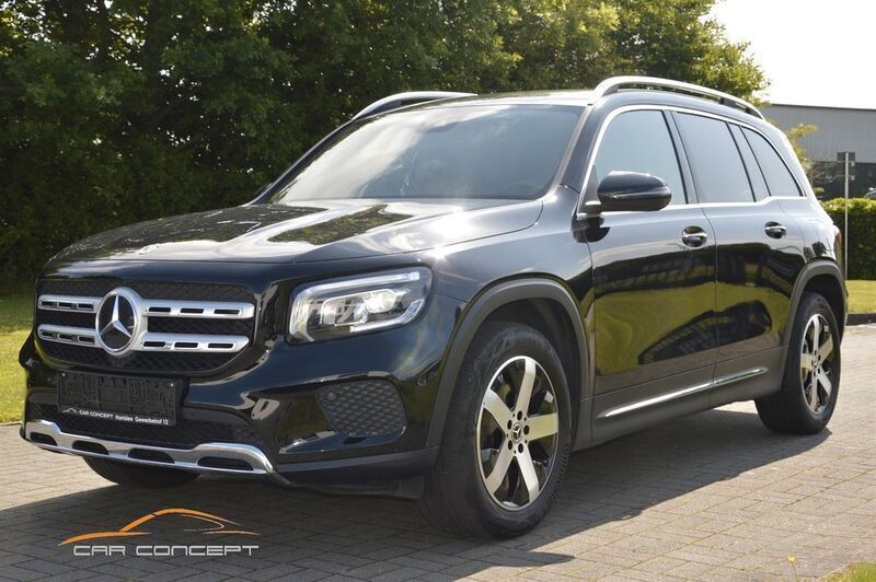 Schwarz Gebraucht 2022 Mercedes GLB200 Progressive SUV | 31.250 € (Superpreis) - Bild 1/4