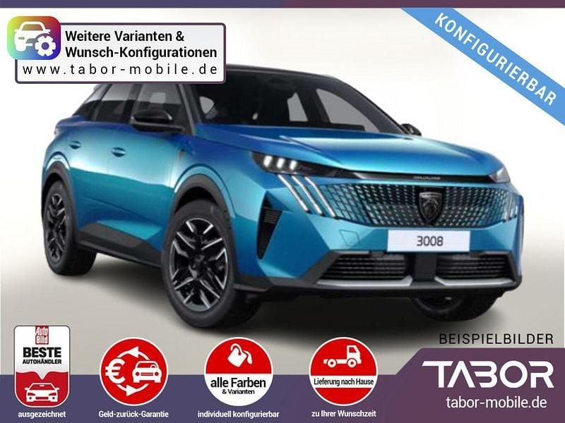 Blau Neu 2025 Peugeot 3008 GT SUV | 32.188 € (Guter Preis) - Bild 1/4