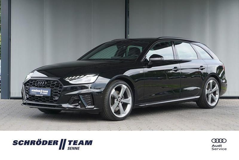 Schwarz Gebraucht 2023 Audi A4 S-Line Kombi | 37.990 € (Teuer) - Bild 1/4